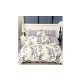 Cumpara ieftin Lenjerie de Pat Bumbac Finet, 6 Piese, Pat Dublu - GR-489