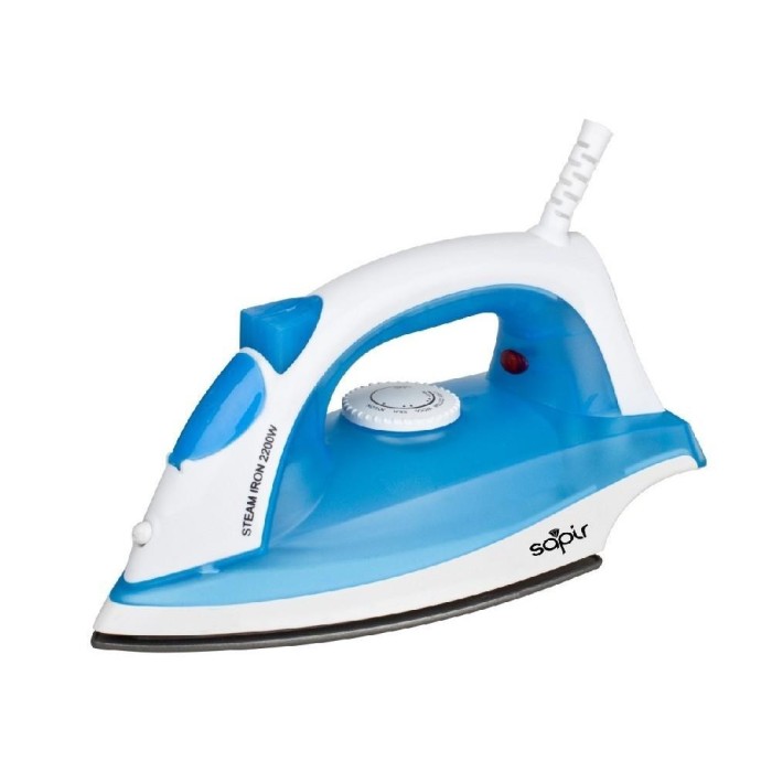 Fier de calcat SAPIR SP 1050 BRC, 2200W, 150 ml, Termostat, Albastru Fier de calcat SAPIR SP 1050 BRC, 2200W, 150 ml, Termostat, Albastru