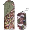 Sac de dormit tip mumie, cu geanta de transport, 210x73cm, 8-20grade, culoare camuflaj Household NewTrend
