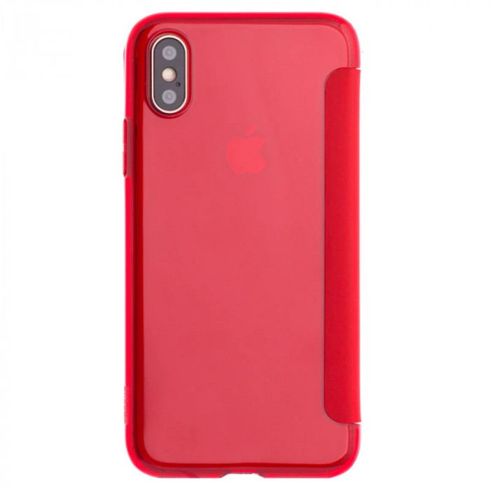 Husa Book silicon iPhone X Baseus Rosie