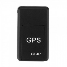 Mini localizator magnetic GPS GF 07 cu func?ie de localizare foto
