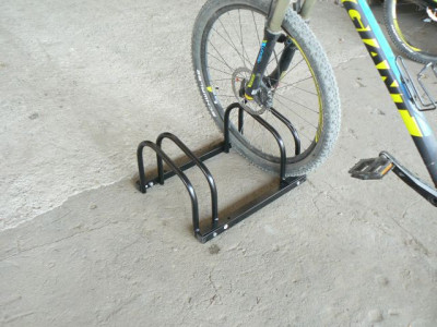 Rastel, suport pentru 2 biciclete, 50x32x26 cm foto