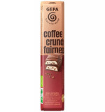 Ciocolata bio si fairtrade coffee crunch fairness, 37,5 g Gepa