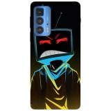 Husa compatibila cu Motorola G20 model We are all mad, Silicon, TPU, Viceversa, Transparent, Carcasa
