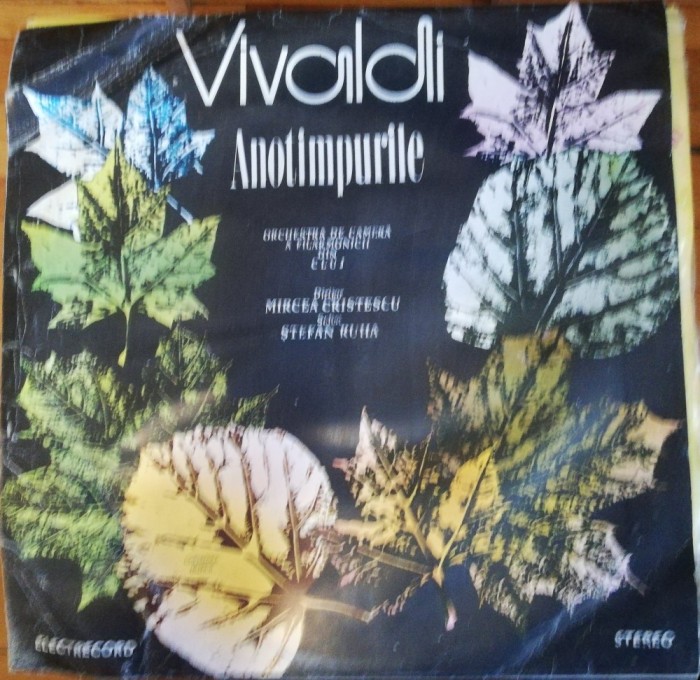 Disc Vinil - Vivaldi- Anotimpurile -Electrecord - ECE 0326, ST-ECE 0564