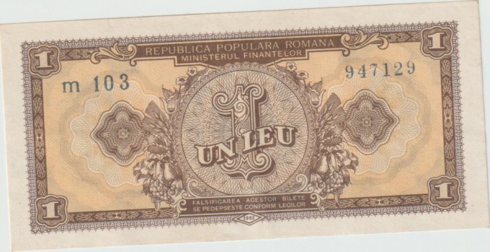 1 leu 1952