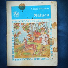 Naluca - Cezar Petrescu - Biblioteca Școlarului: roman realist, psihologie, mister, literatură rom&acirc;nă interbelică, personaje complexe, carte copii