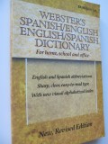 Webster&#039;s Spanish/English , English/Spanish dictionary