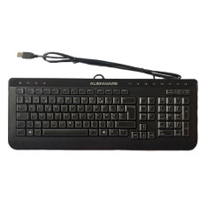 Tastatura ALIENWARE, layout: elvetiana, Multimedia, USB, Negru