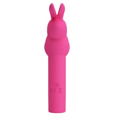 PRETTY LOVE - GERARDO FUSCHIA RABBIT SILICONE VIBRATOR foto