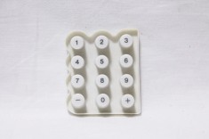 Pian electronic Yamaha DGX-640 - pernite cauciuc contacte dial