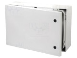 Carcasă montare pe perete FIBOX ARCA gri 400mm x 600mm x 210mm