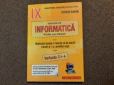 Manual de informatica intensiv clasa a IX X A Tudor Sorin