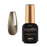 Cumpara ieftin Oja Semipermanenta LUXORISE MAGNETICA - Silk, Lime Bliss 10ml