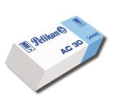 Radiera ac30 plastic alba set30