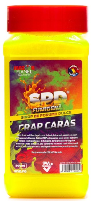 SPD SENZOR Sirop De Porumb Dulce Fumigena, Crap Caras, 500ml