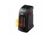 Mini Aeroterma Portabila Priza Handy Heater Black Design 350W, Incalzire Rapida, LCD, Protectie Supraincalzire, Interior 20m&sup2;