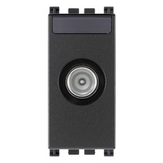 Priza TV-RD-SAT de trecere 1M 10dB Vimar Arke gri antracit 19300.10