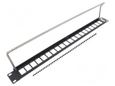 Adaptor Patch Panel Montare Slim Rack 29mm CP30163 foto