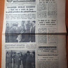 informatia bucurestiului 10 martie 1983-vizita lui ceausescu in prahova,boldesti