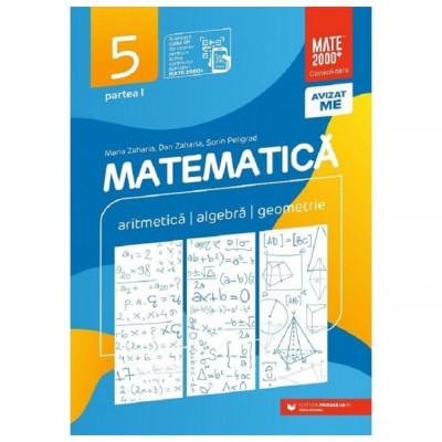 Matematica. Aritmetica, algebra, geometrie. Clasa a V-a. Consolidare. Partea I foto