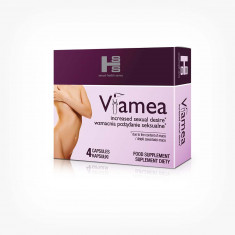 Capsule VIAMEA, pentru cresterea libidoului feminin si orgasm intens, 1 cutie x 4 buc