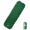 Saltea de camping gonflabila, verde, 190x58x6 cm GartenMobel Dekor