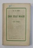 DIN ZILE MARI - POEM ISTORIC de ST.O. IOSIF , 1930