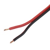 Cablu pentru difuzor, 2x0.5mm, rosu, negru, 1m, 201755