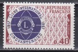 Franta 1967 - Cea de-a 50-a aniversare a Lions International, MNH, Nestampilat