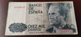 Spania 10000 Pesetas 1985 RARA