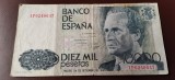 Spania 10000 Pesetas 1985 RARA