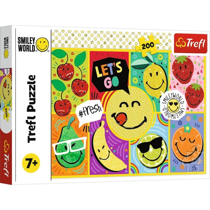 PUZZLE TREFL 200 HAPPY SMILEY