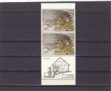 Muzeul Astra Sibiu serie in triptic cu vinieta,2013, MNH ** ROMANIA., Istorie, Nestampilat