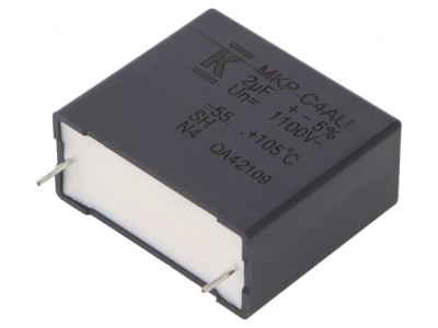 Condensator Polipropilenă DC-Link 2uF 16.7m&amp;Omega; THT &amp;plusmn;5% foto