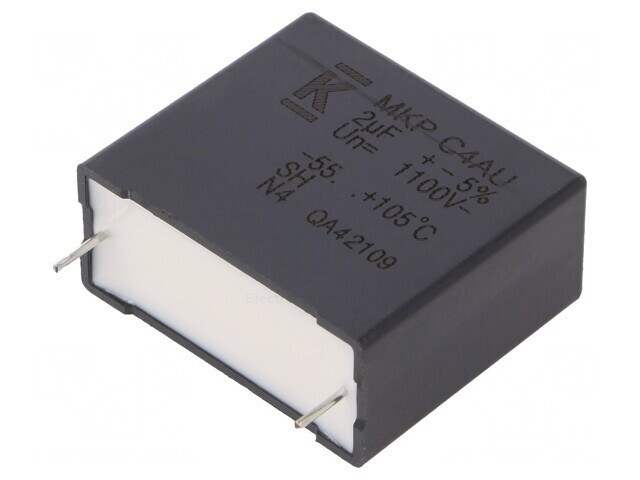 Condensator Polipropilenă DC-Link 2uF 16.7m&Omega; THT &plusmn;5%