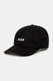 MSGM sapca culoarea negru, cu imprimeu, 3840ML04.257126