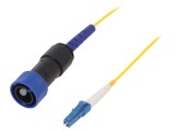 Patch Cord Fibră Optică Simplex Monomod Tip Baionetă