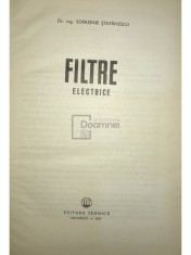 Stefanescu Sofronie - Filtre electrice (Editia: 1967) foto