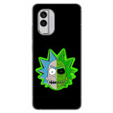 Husa compatibila cu Nokia X30 Silicon Gel Tpu Model Rick And Morty Alien