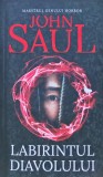 Labirintul diavolului John Saul carte 2019 Editura RAO 357 pagini coperta brosata literatura thriller actiune thriller