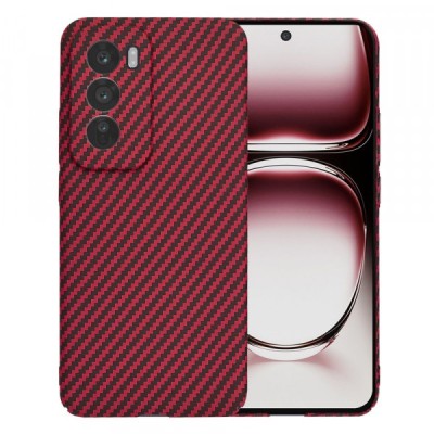 Husa pentru Oppo Reno12 Pro, Techsuit, Carbonite FiberShell, Rosie foto