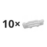 Set 10 clipsuri ornament MERCEDES C-CLASS (W202), 03.93-03.01, aripa spate; ornamente praguri exterioare, 10 bucati,