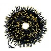 Ghirlanda Luminoasa Craciun 100 LED Alb Cald 10M KIK, 8 Moduri, Instalatie Brad, Decoratiuni Interioare/Exterioare
