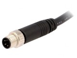 Conector M8 1m 4 PIN Tată Drept Cu Manșon și Cabluri