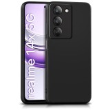 BestCase&reg; Husa Slim Silicon pentru Realme 14x 5G, Negru mat