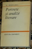 Alexandru Sandulescu - Portrete si analize literare