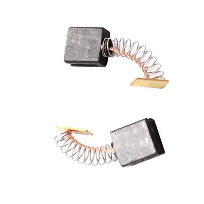 Set 2 Perii Colectoare elSales ELS-CRB-6-10-13-1, Dimensiune carbuni 6 x 10 x 13mm, negru