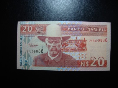 NAMIBIA 20 DOLARI UNC foto