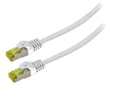 Cablaj Patch Cord S/FTP 6a 0,5m LSZH Gri 27AWG, Lanberg